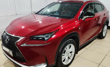 Дефлекторы окон (ветровики) Lexus NX 2014 ХРОМ.МОЛДИНГ Кобра Тюнинг